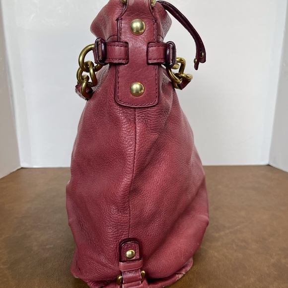 Coach Pebbled Leather Hobo Shoulder Bag - Picture 3 of 15